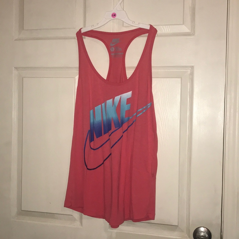 Pink Nike Tank Top
